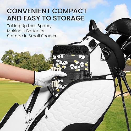 Miniatura 62 de FINGER TEN Bolsa para palos de golf, mini, ligera, para hombres, mujeres, mujeres, niños, con/sin bolsa de bola, portátil para campo de conducción