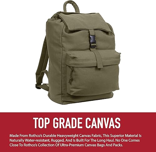 Miniatura 5 de Rothco 23690: Mochila de lona