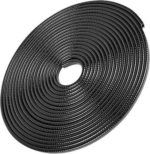 Vista 17 de MYFAMIREA Protectores de Borde de Puerta de Automóvil de 13 Pies (4M) - Protector de Sello de Goma de Borde en Forma de U - Clips Anti-Colisión que