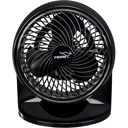 V-Guard Multi Purpose Spinny Pro Fan (Black)