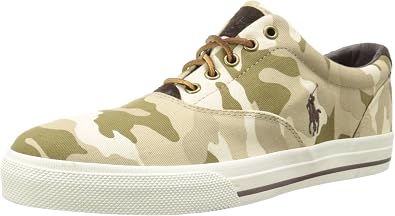 Amazon.com: Polo Ralph Lauren Vaughn Zapatillas de moda para hombre : Ropa,  Zapatos y Joyería
