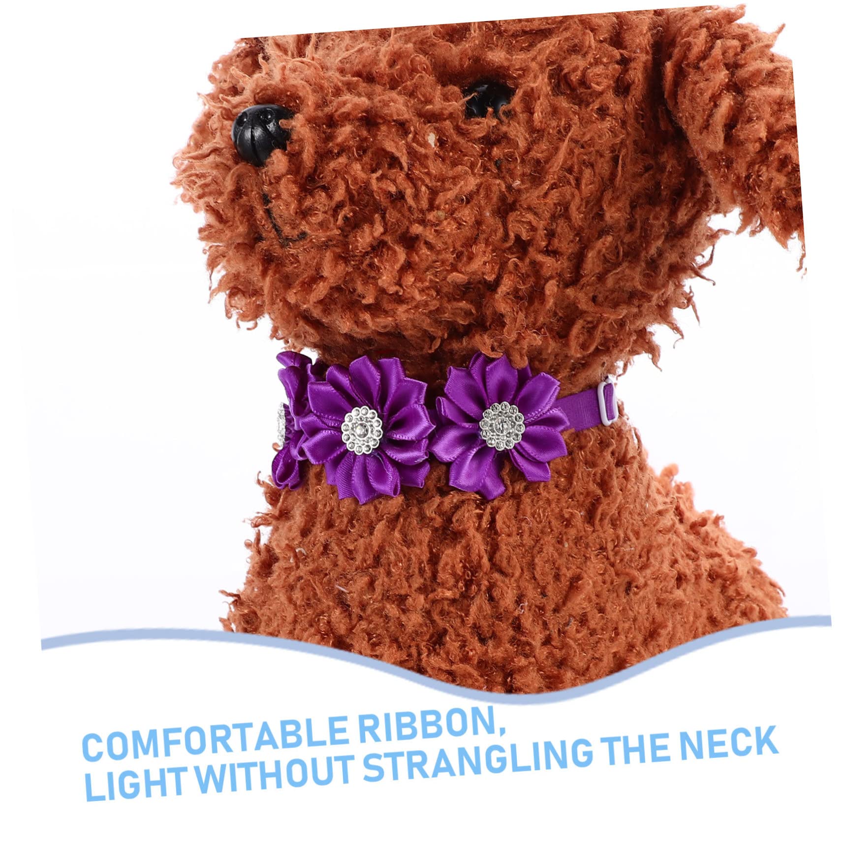 Angoily 3 Set Di Collari Per Cani Con Personalizzati Con Motivo Floreale Per Feste Matrimoni E Festival 12 Pezzi * 3