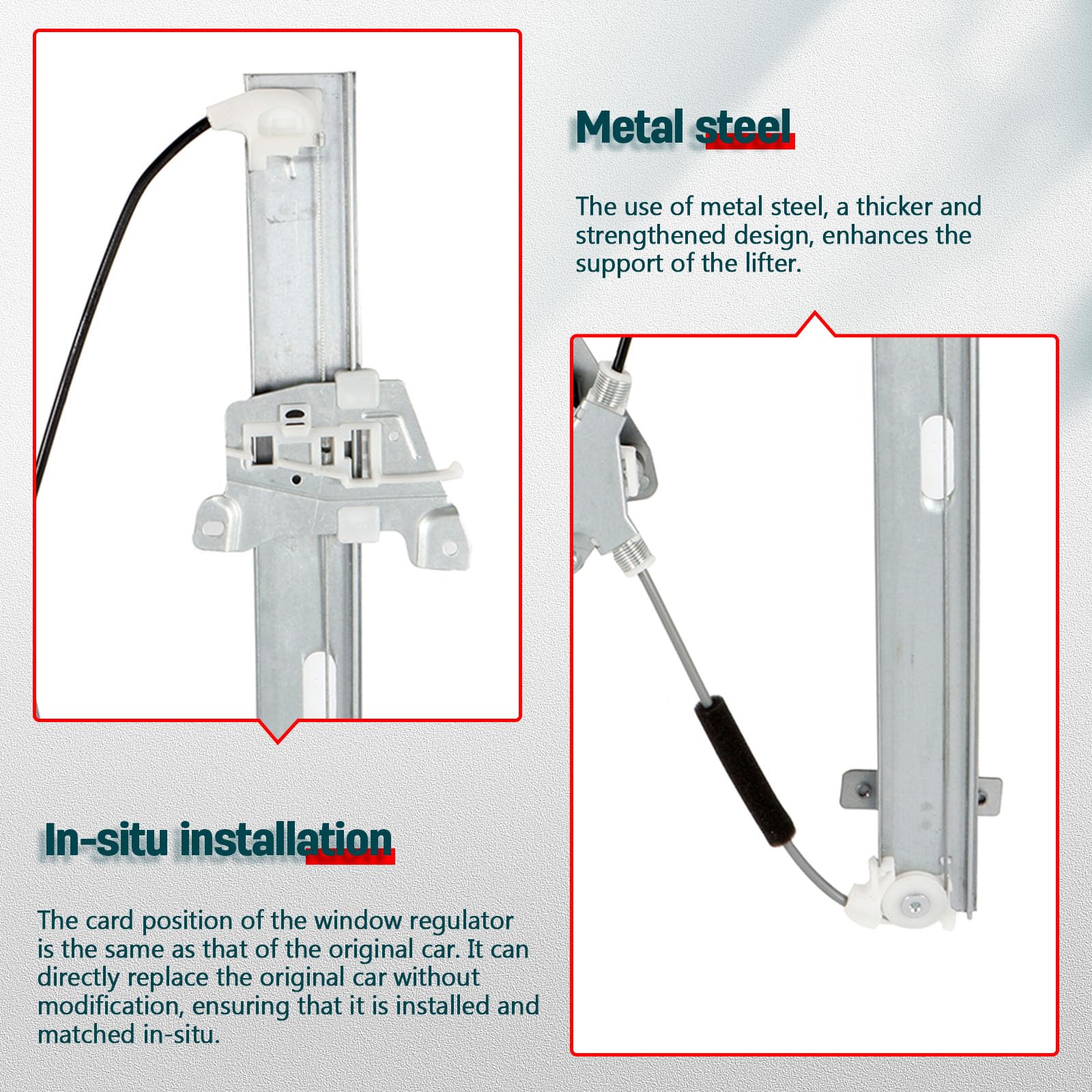 FINDAUTO Power Window Regulator Front Left Driver Zambia