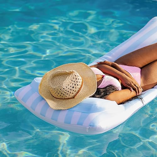 Miniatura 4 de COMFY FLOATS Flotador para cama solar  Flotadores de espuma para adultos  No requiere inflado  Azul