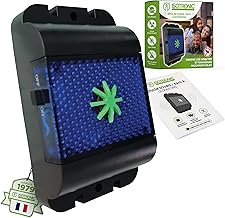 ISOTRONIC Répulsif Anti-rongeurs à Piles Contre Les Souris, Les Rats, Les martres, Les Sept dormeurs, Les Rats, Les ratons laveurs et Les Renards