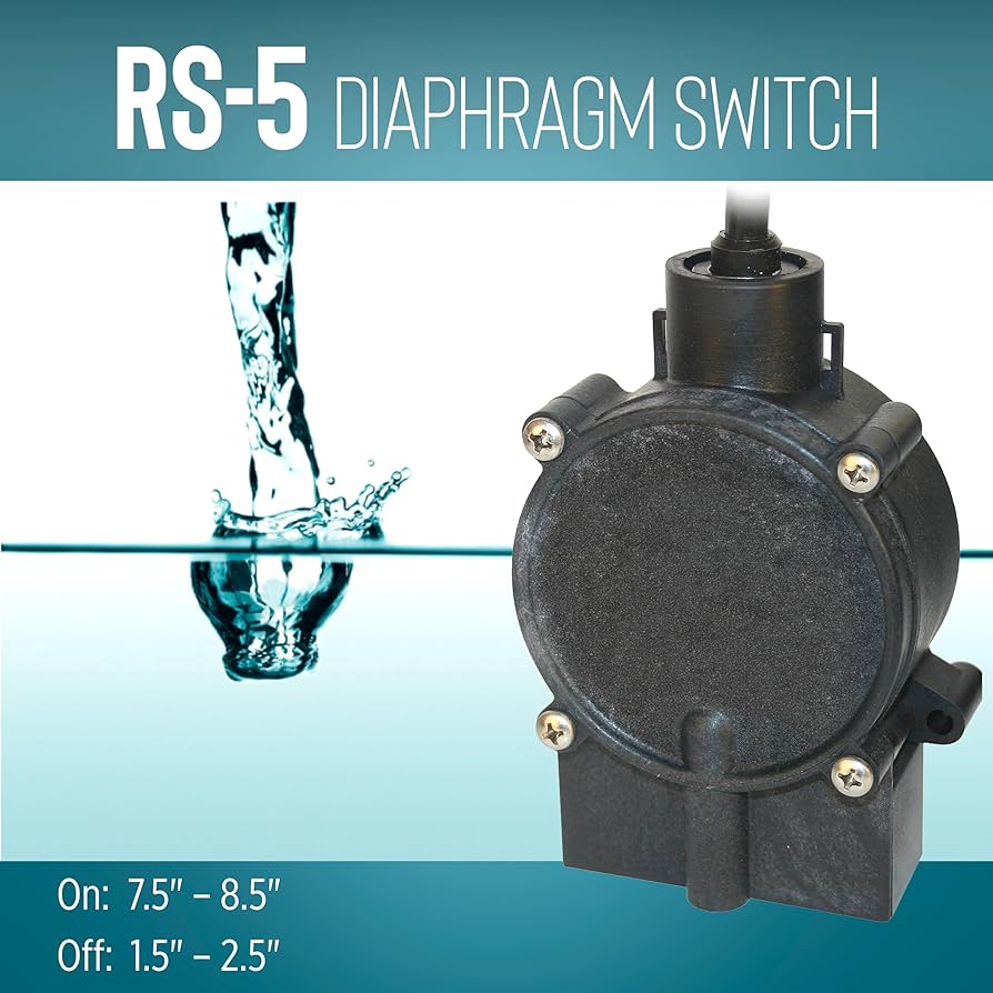 Amazon.com: Little Giant RS-5 115-Volt Piggyback Diaphragm Pump