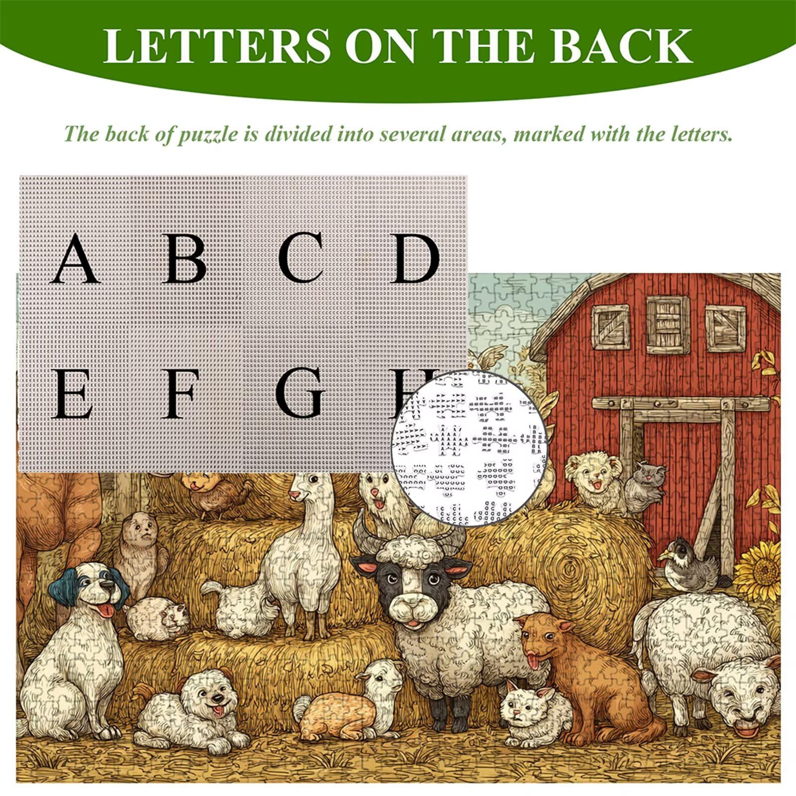 4000 Pezzi Puzzle Adulti - Azienda agricola & Animale - Fabbricazione in Legno Robusto (Forma Classica) - Decorazione Murale con Poster - Prodotto Riservato ad Adulti e 14 Anni in Su (147x105cm) P3#30