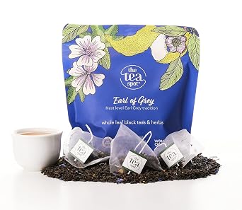The Tea Spot Earl of Grey Black Tea | 15 Tea Bags