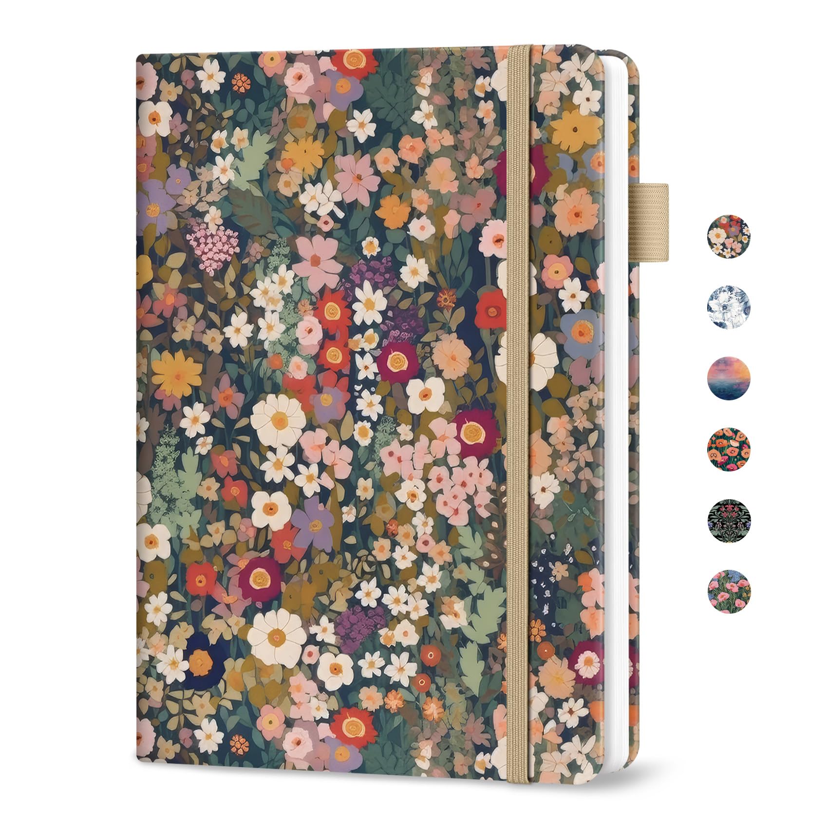Taja Password Keeper Book with Alphabetical Tabs, Small Password Books for Seniors, Password Notebook for Internet Website Address Log in Detail, Password Logbook with Colorful Designs - Garden