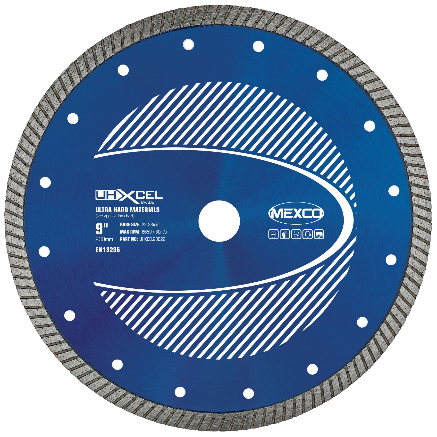 Mexco UHX Ultra Hard Materials Diamond Blade, High-Performance, Precision Cut...