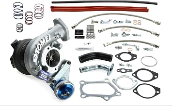 Tomei ARMS MX8280 Journal-Bearing Turbocharger Kit Compatible with Chaser, Cresta, Mark II 1JZ-GTE 2.5L Engine, CNC Billet Compressor, 450 HP Capable