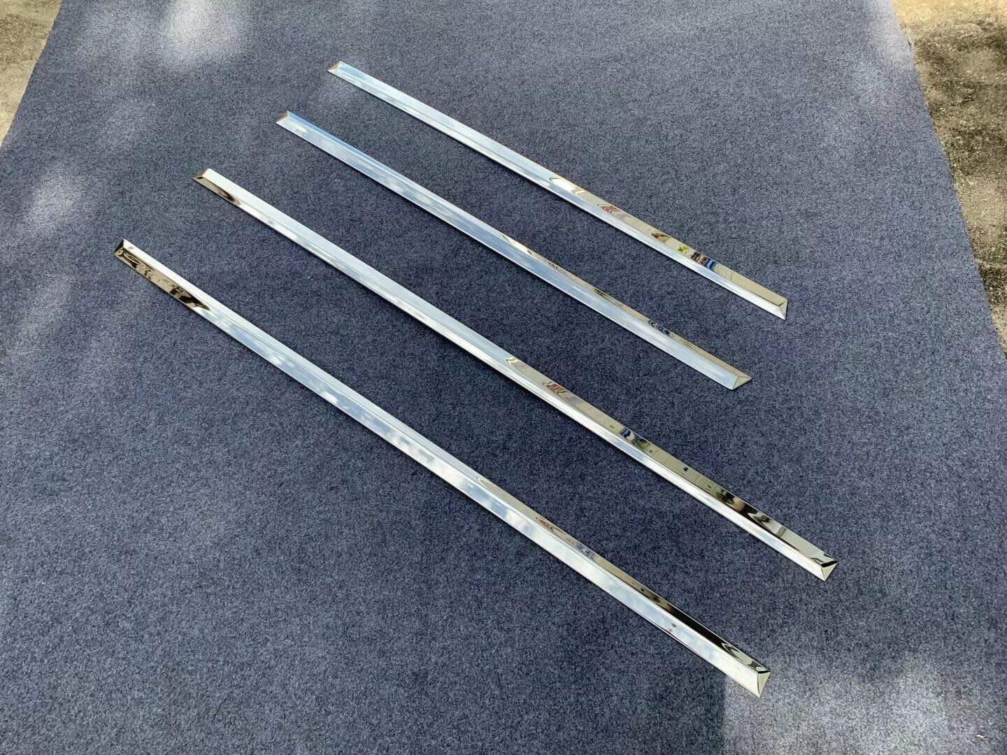 for Mercedes-Benz GLS-Class 2021-2023 2024 2025 Body Side Molding Set, Car Door Trim Accessories Auto Covers Parts