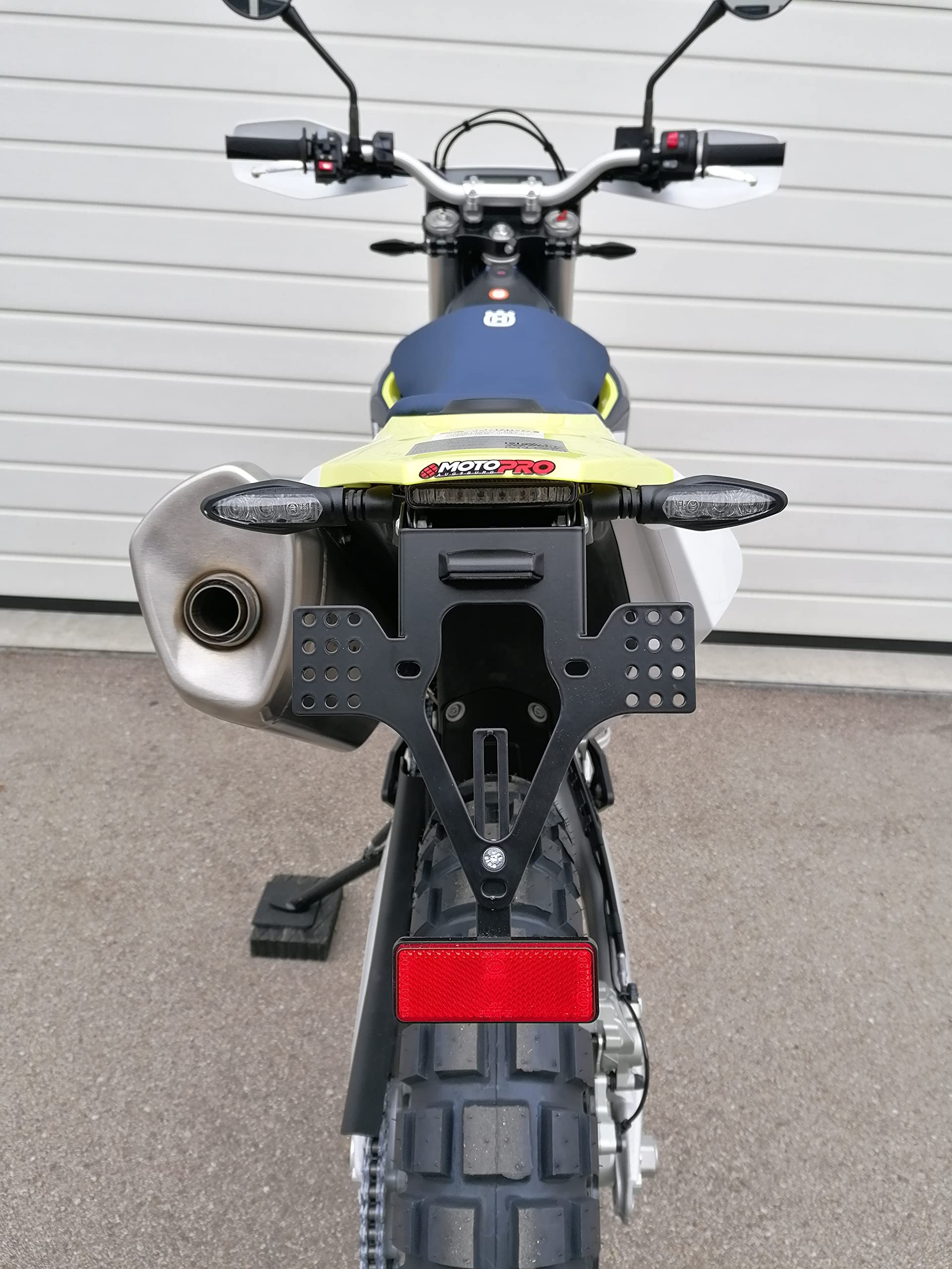 Portatarga per Husqvarna 701 Enduro GroFaTec Evo Slim Anno di Cost. 2016-2023 Porta Targa 701sm Träger 701 Motard Supermoto coda corta conversione della coda kurzes Heck Heckumbau
