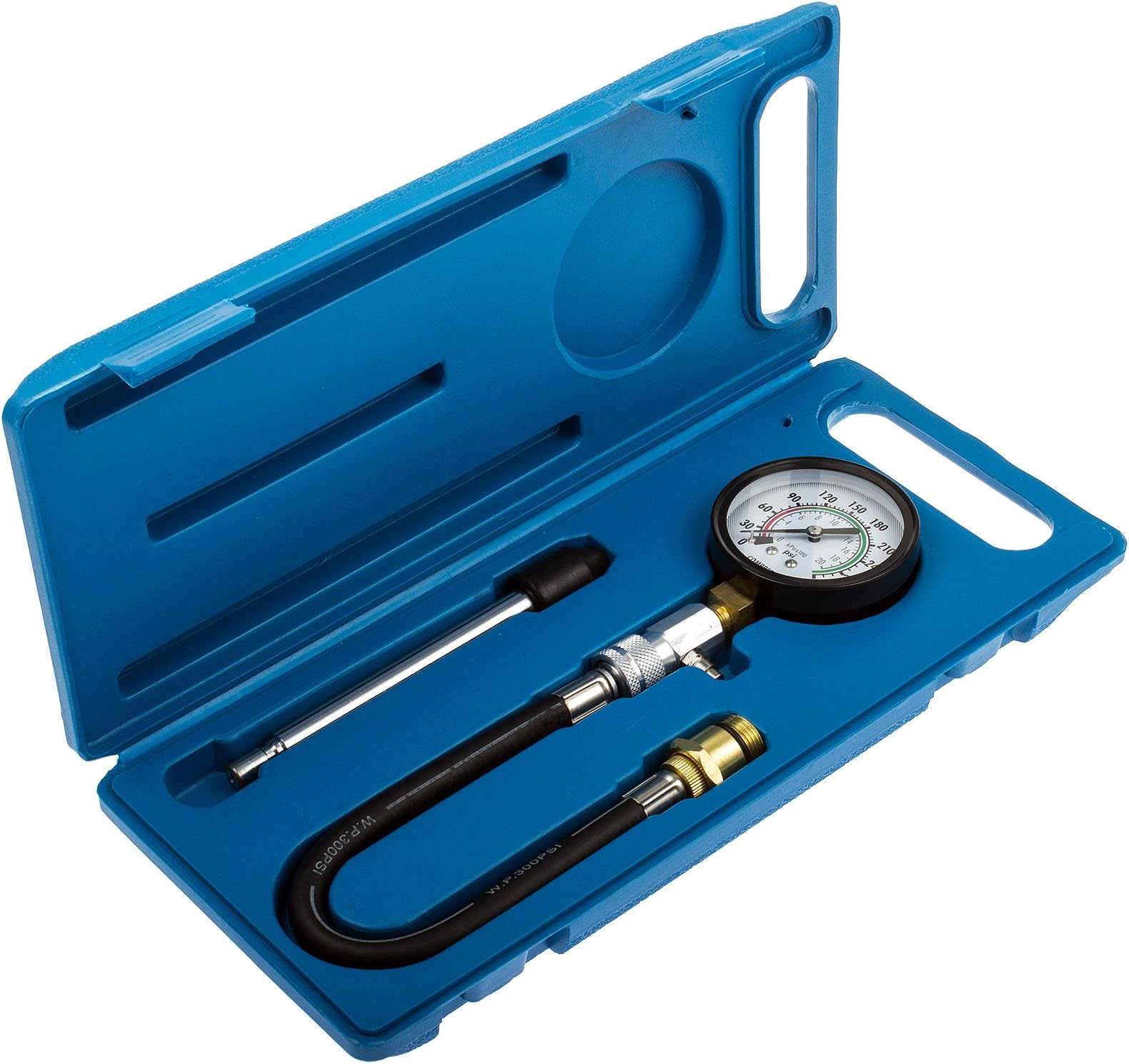 SATRA S-CTK PETROL ENGINE COMPRESSION TESTER CYLINDER LEAKAGE TEST TOOL M18 M14