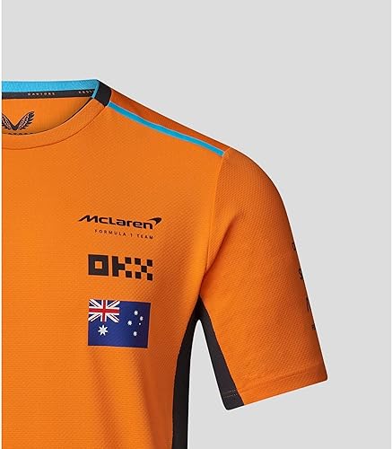 Miniatura 6 de McLaren F1 2023 Oscar Piastri Team Drivers Camiseta para mujer