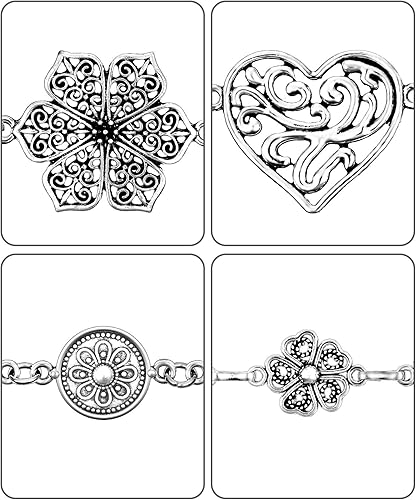 Miniatura 7 de Jetec 12 piezas de clip para la espalda de vestido, camisa vintage, clips de cincha para suéter, cárdigan, chal, clips para mujeres y niñas