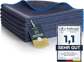 Aurum-Performance® Microfiber cloths car – microfiber cloth for car care – extremely paint-friendly and lint-free polishing cloths for cars and motorcycles – microfiber cloths 40 x 40 cm