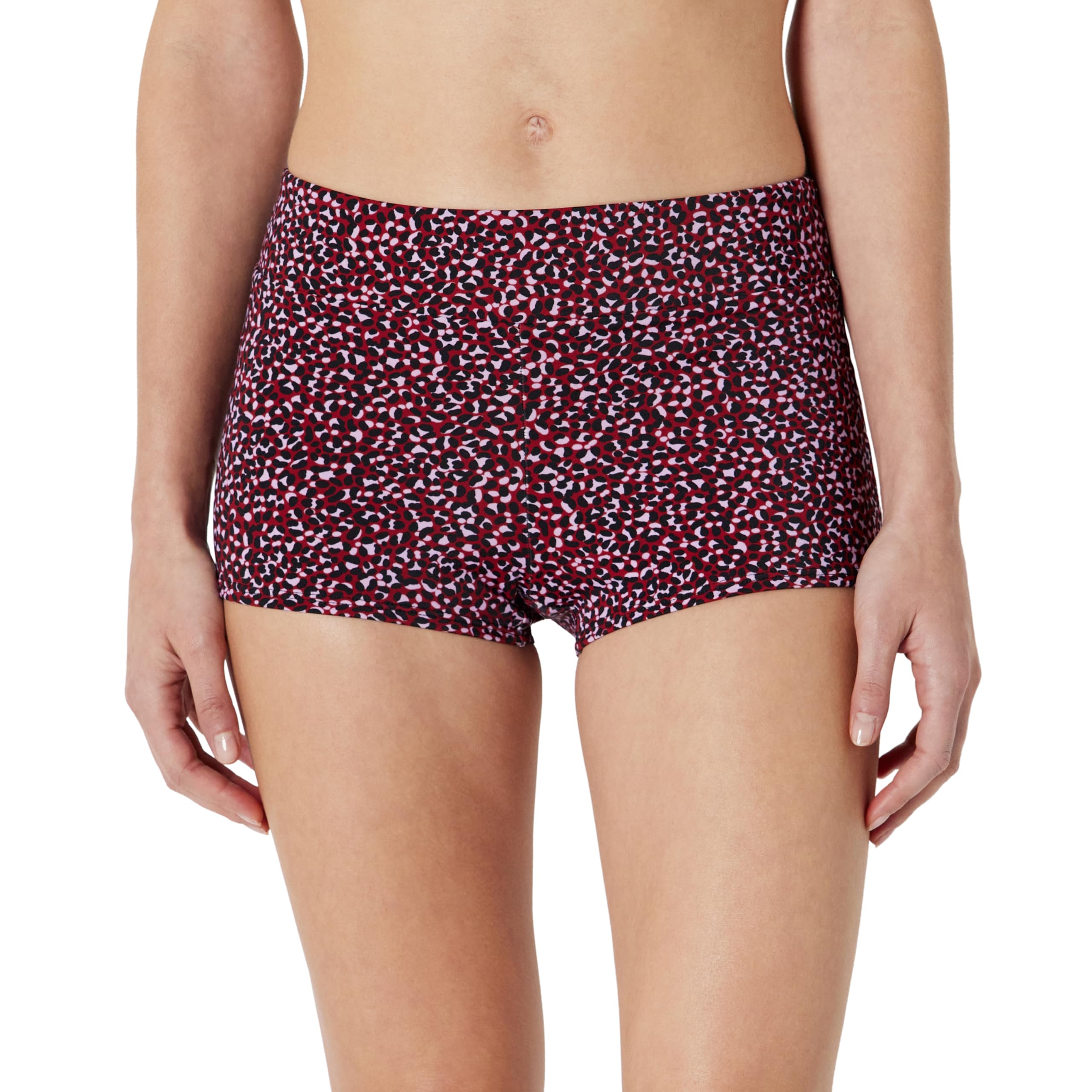 Amazon Essentials Donna Costume da Bagno Corto da Ragazzo