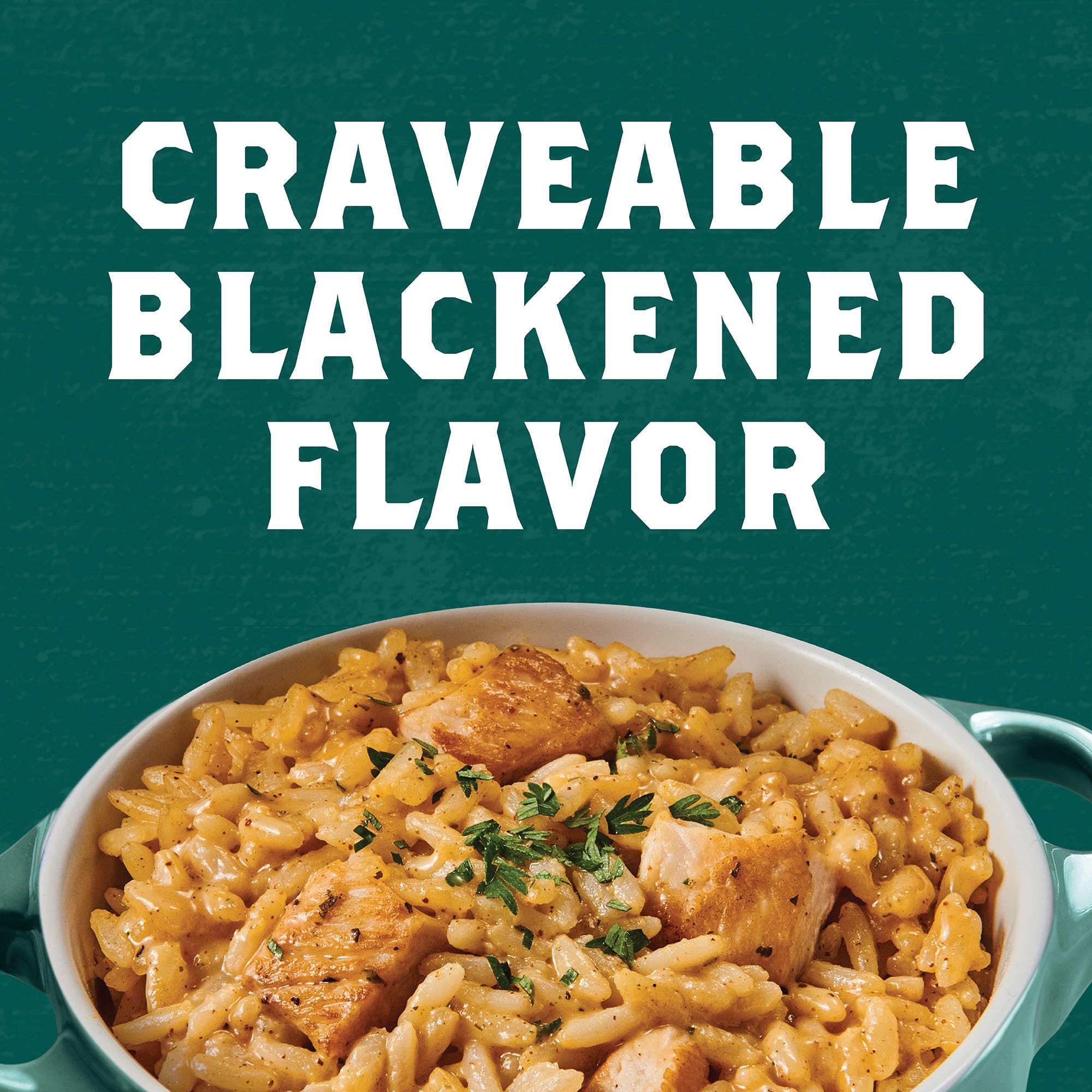Zatarain's Creamy Blackened Chicken Rice Mix, 8 oz (Pack of 8)