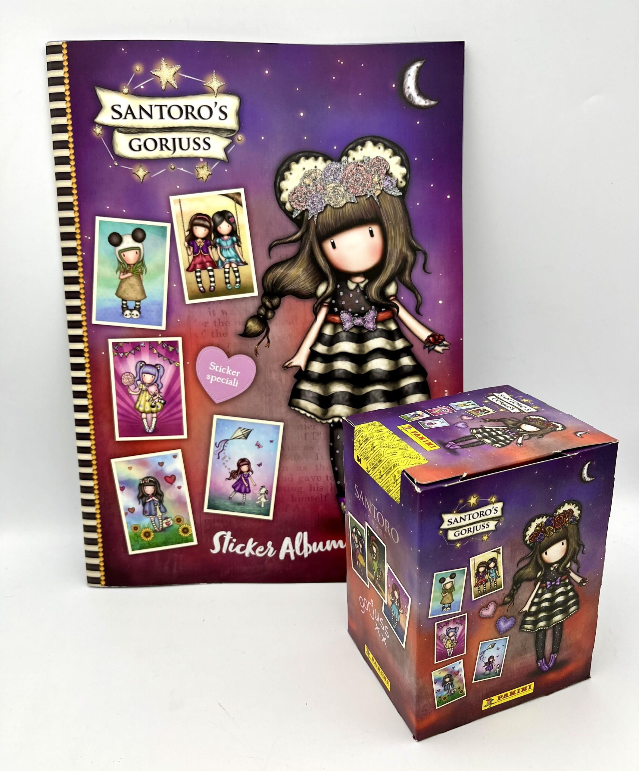manuelkant Album Figurine + Box of 36 Bags for Santoro's Gorjuss Collection