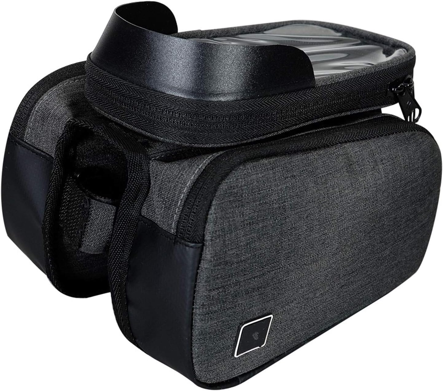 XCHJY STouch Screen Bike 6.5in Cell Mobile Phone Bag Front Frame Top Tube Cycling Pouch 00420 (Color : Black)