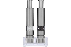 Salt and Pepper Grinder Duo for Kitchen Cooking