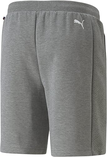 Miniatura 2 de Puma BMW M Motorsport - Pantalones cortos estándar para hombre, gris medio jaspeado 1.0, talla L, Gris
