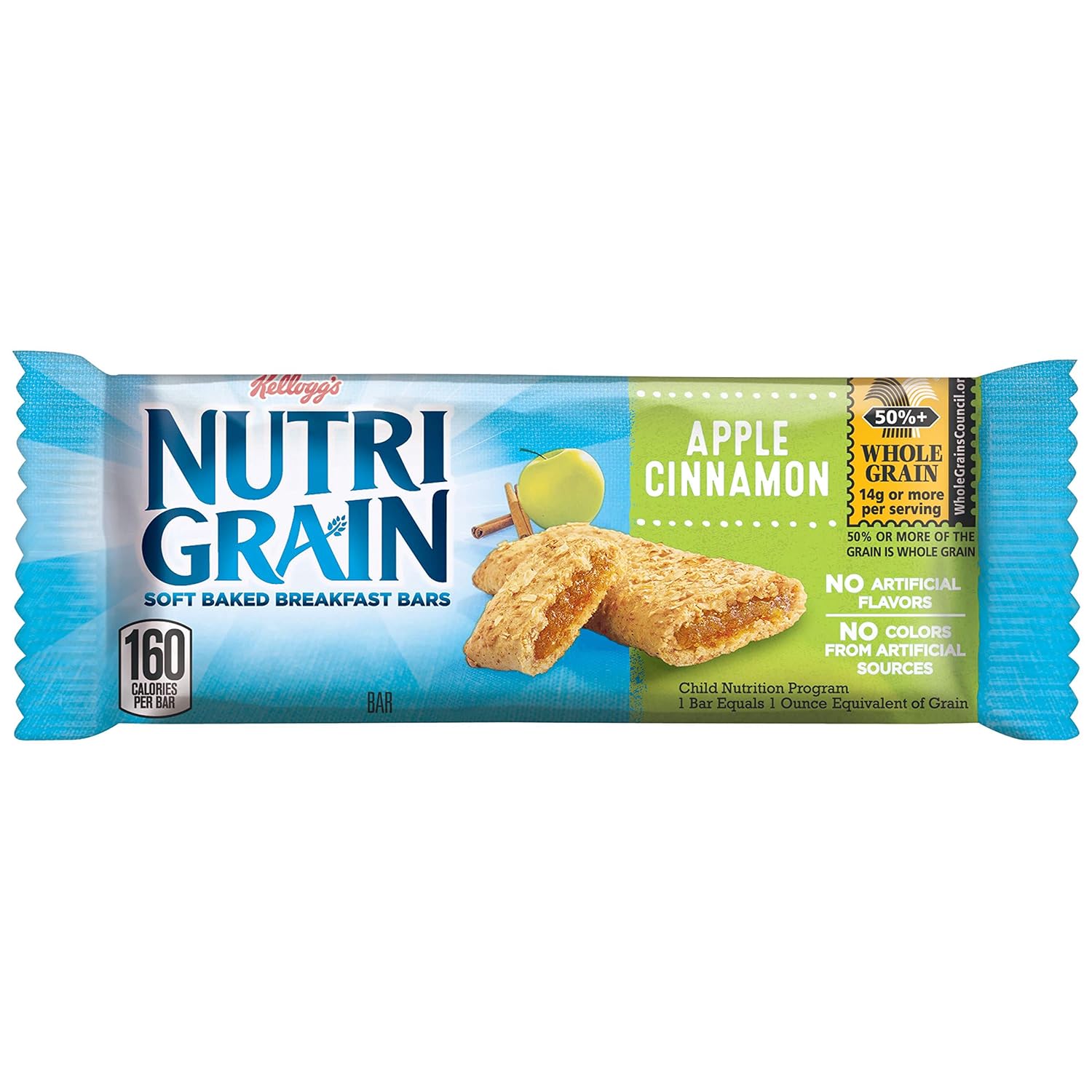 Kellogg's NutriGrain Cereal Bars made with 14g Whole Gain