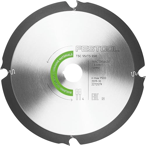 Festool 205564 Hoja de sierra de diamante de materiales abrasivos diámetro 160x1,8x20 F4