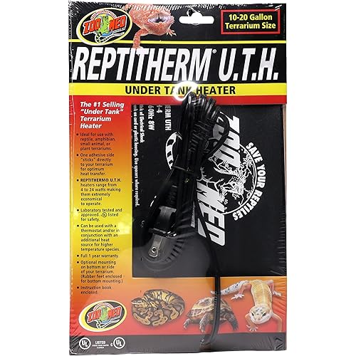 Zoo Med Reptitherm Undertank Heater 10-20Gal 6X8