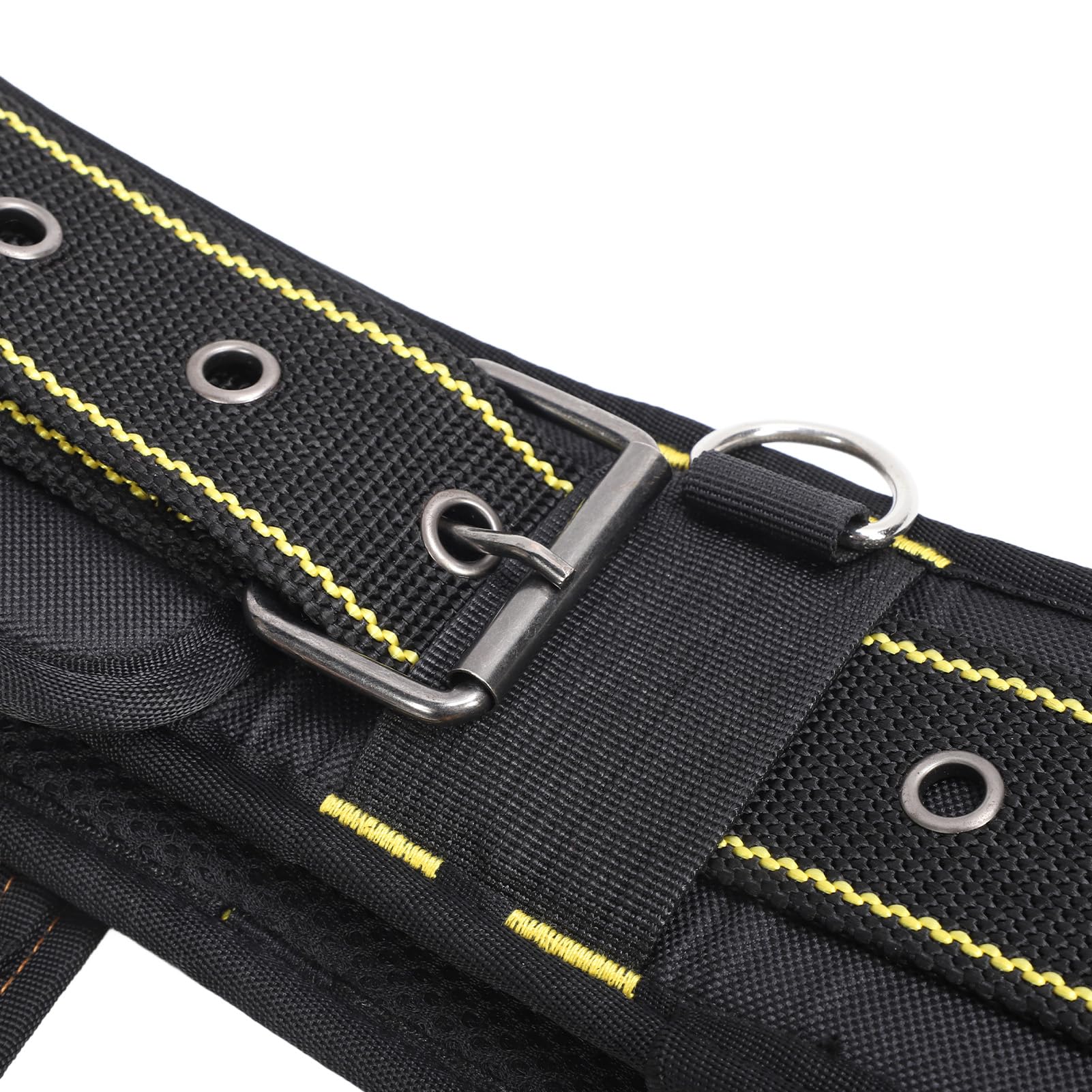 Tyenaza Ceinture à Outils, 12 Poches, Pochette Détachable, Taille Réglable, Sac à Outils à Dégagement Rapide avec Support pour Marteau