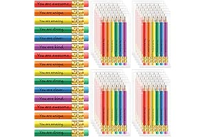 Inspirational Pencils for Students 24 Pack