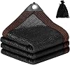 90% Sunblock Shade Cloth with Grommets, 3m x 3m UV Resistant Greenhouse Shading Net, Multifunctional Sun Mesh Shade Canopy for Garden, Patio, Backyard, Swimming Pool, Chicken Coop, Carport