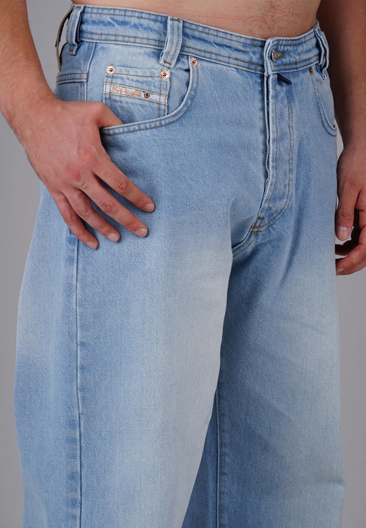 Picaldi Zicco 474 Herren Jeans | Wide Fit Straight Leg | Baggy Fit Hose | Locker geschnitten