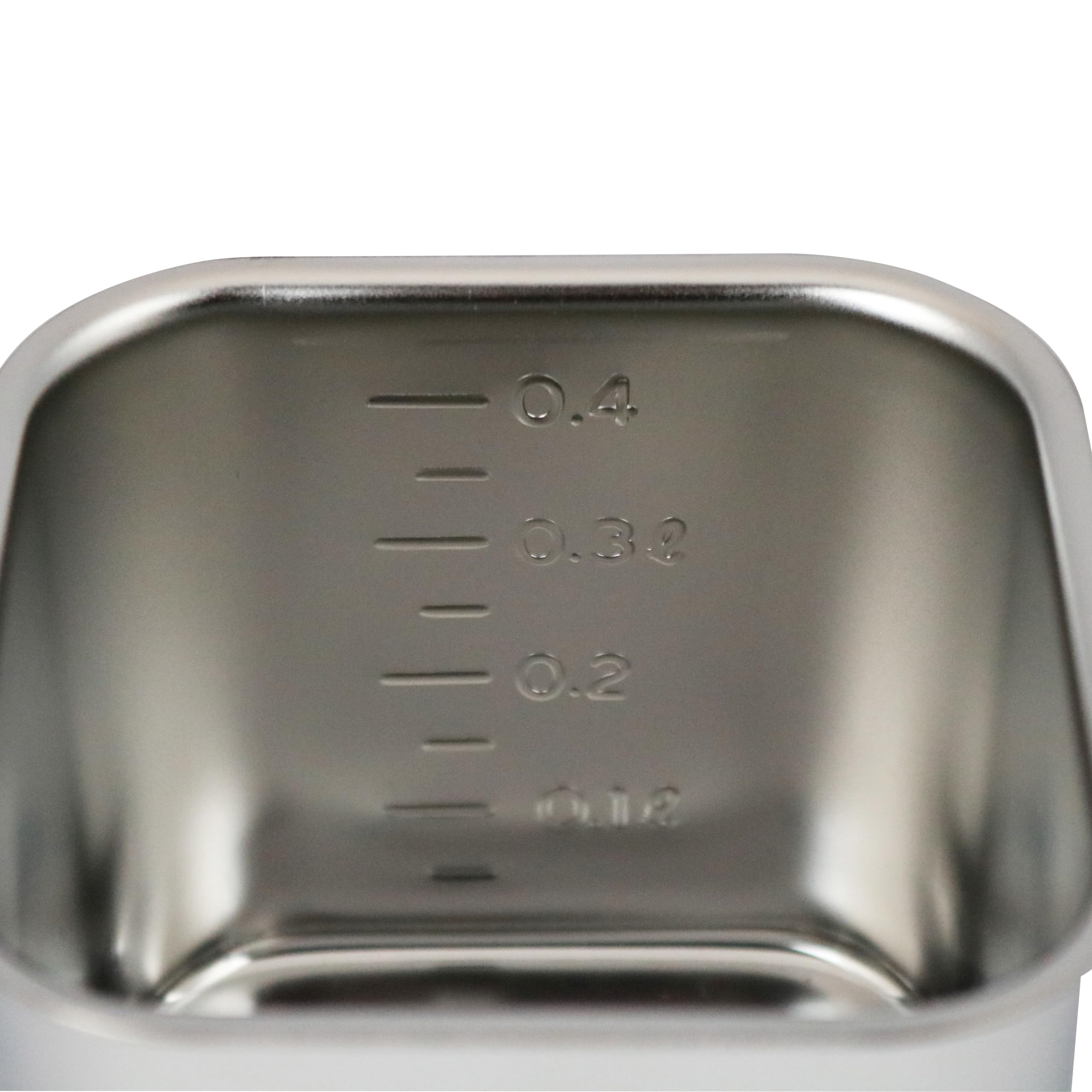 Amazon｜スギコ 18-8目盛付深型角キッチンポット(フタ付) SH-4208D(手