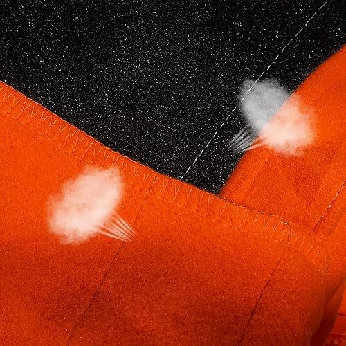 Miniatura 14 de sesafety Sudadera de seguridad de alta visibilidad para hombre, sudadera con capucha reflectante con cremallera clase 3, sudadera con capucha