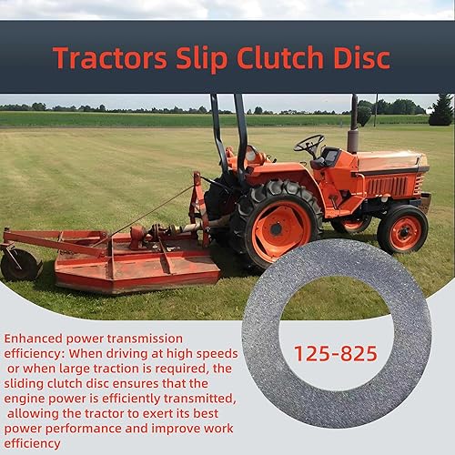 Miniatura 6 de Disco de embrague deslizante de repuesto 125-825, 19459W, BFD24 se adapta a Bush Hog Bush Hog, Vermeer, Misceláneo, Moderno, Krone, Woods Tractores