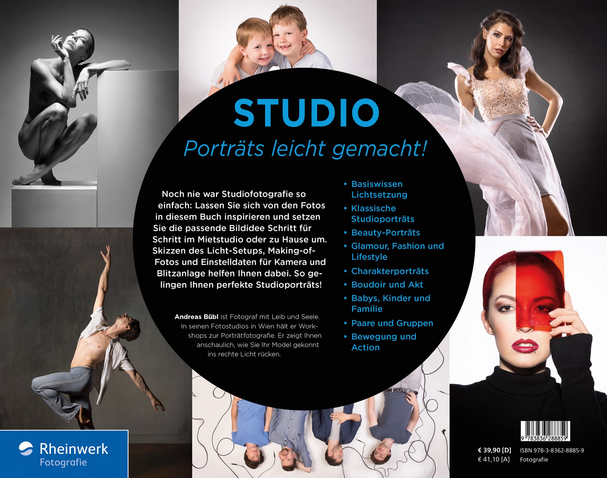 STUDIO: Licht-Setups und Bildideen für gelungene Porträts. Menschen fotografieren im Heim- und Mietstudio. Inkl. Beauty, Glamour und Akt (2. Auflage)