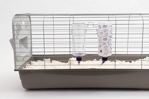 Miniatura 8 de Lixit Botellas de agua resistentes a la intemperie de 32 onzas con montaje resistente para conejos y hurones (conejos)