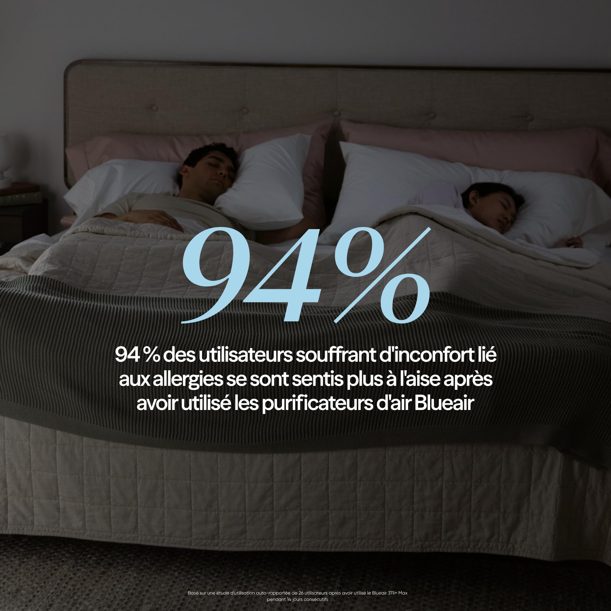 BLUEAIR Blue Pure 511i Max Purificateur d’air pour pièces jusqu’à 43 m² – Intelligent, silencieux, HEPASilent™ | Idéal maison, chambre, enfants | Poussière, allergènes, fumée, moisissures, poils