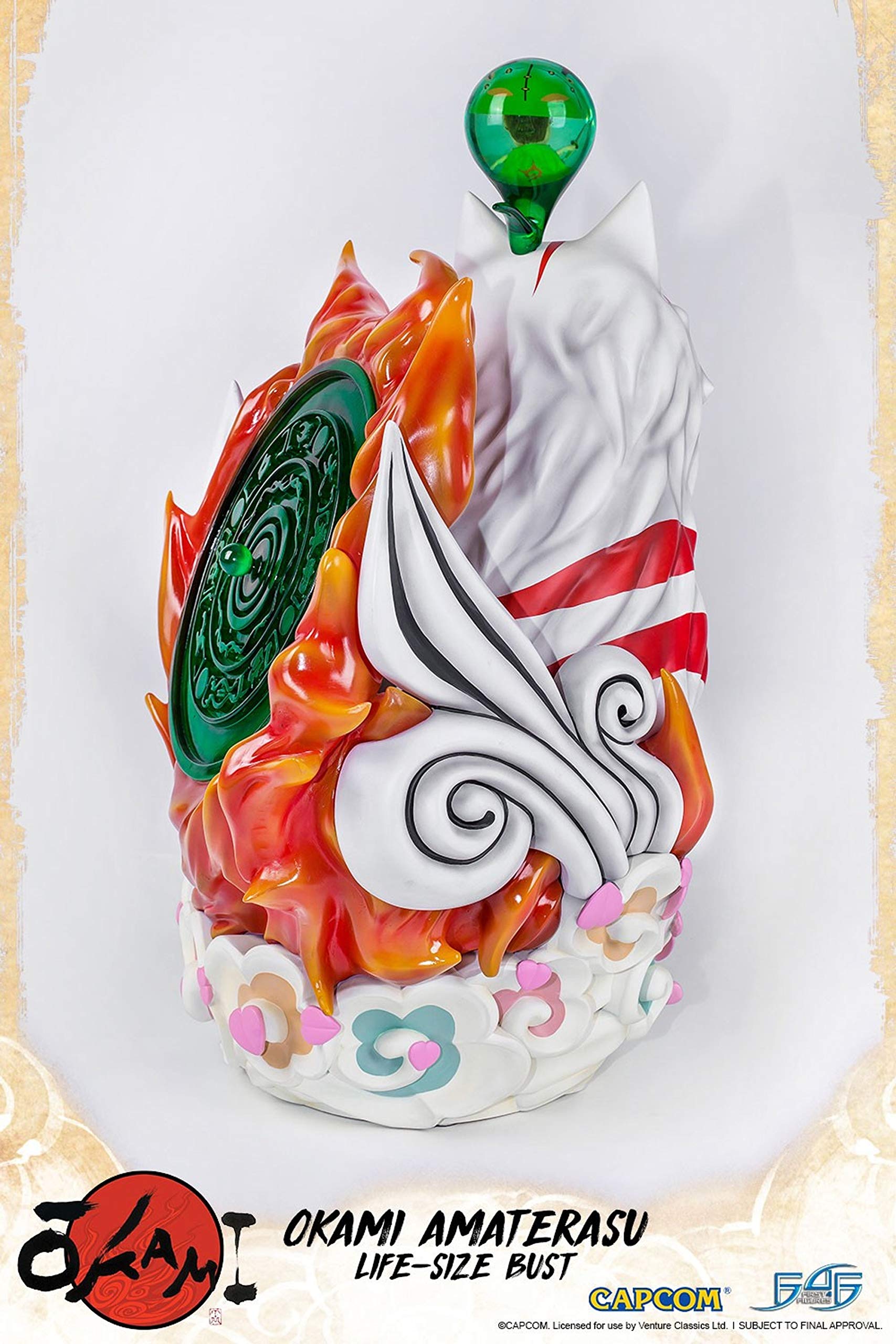 Amazon.com: First 4 Figures Okami Bust 1/1 Amaterasu 67 cm Busti