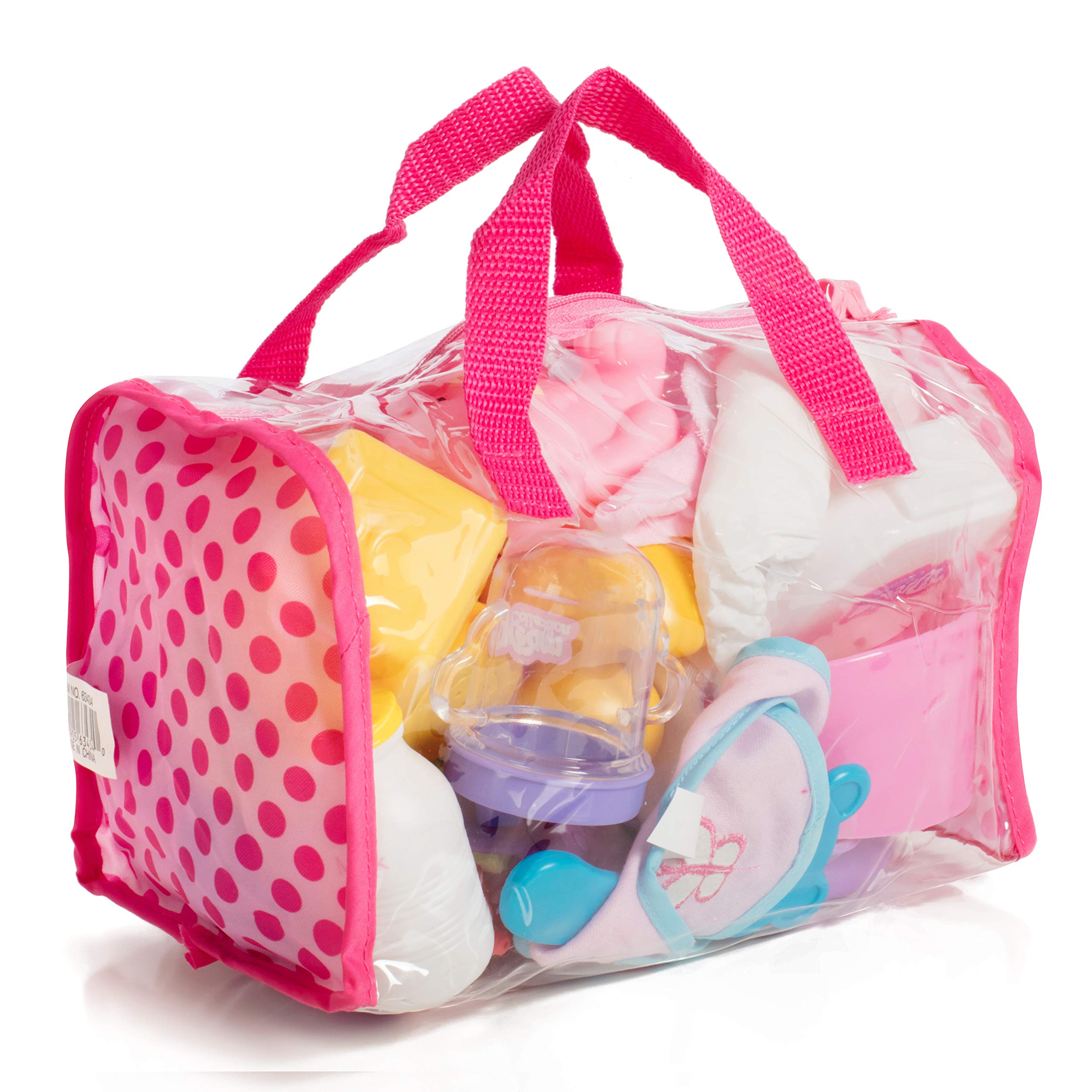 Mommy & Me Baby Doll Care Set with 30 Doll Accessories in Bag Buy