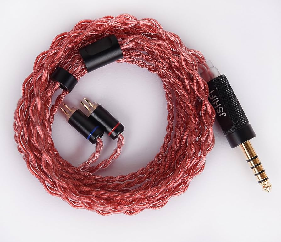 限定生産品 JSHifi YOUTH ケーブル Amazon | 【JSHiFi-Sugar】2pin4.4mmリケーブル 無酸素銅 0.78