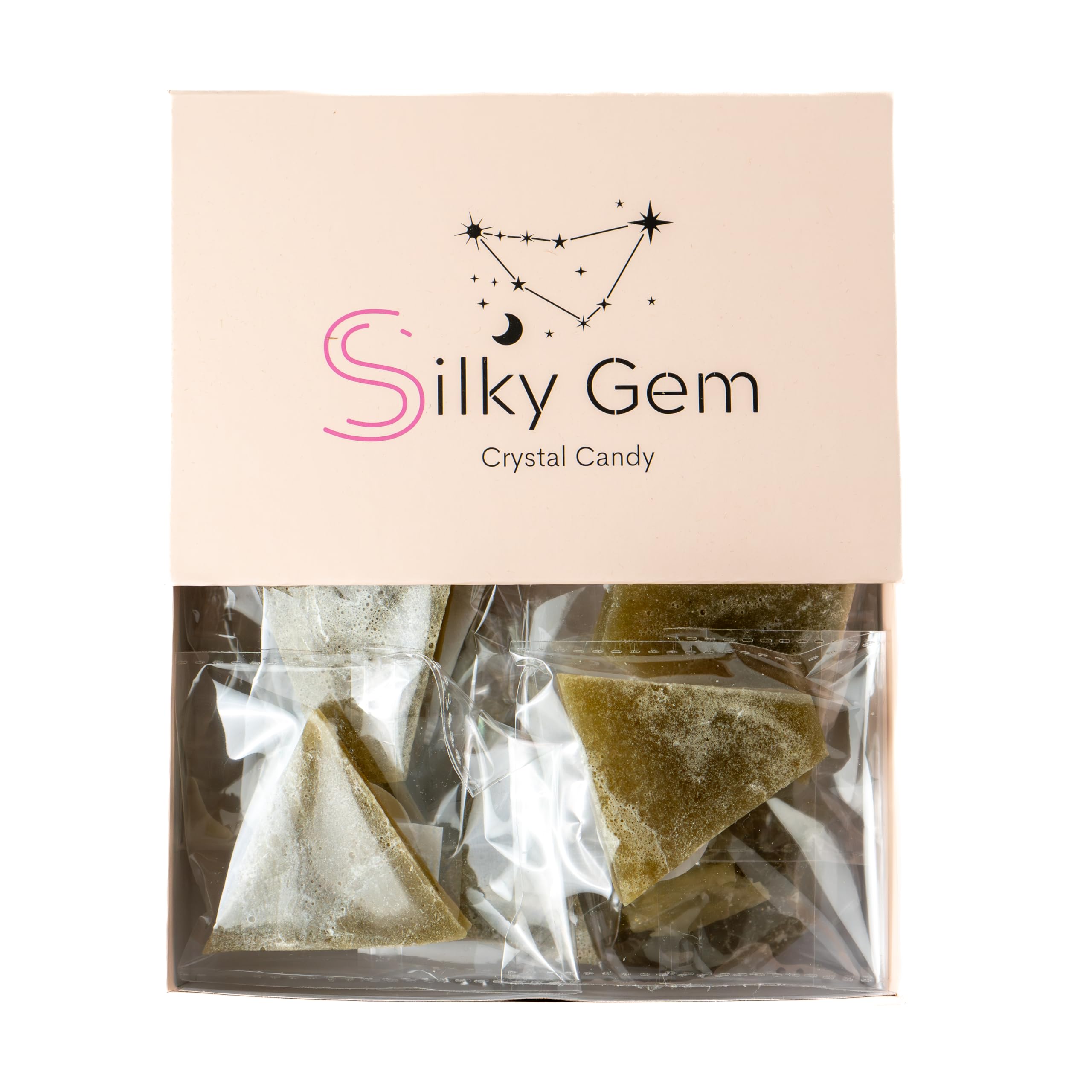 Buy Silky Gem Crystal CandyEdible Crystal Candy, 810 Clusters, Matcha