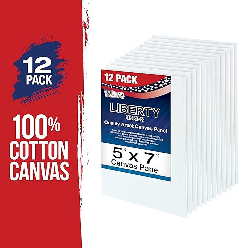 Miniatura 9 de U.S. Art Supply Tableros de lienzo de 16 x 20 pulgadas, calidad de artista profesional, sin ácidos, para pintar (paquete de 4)