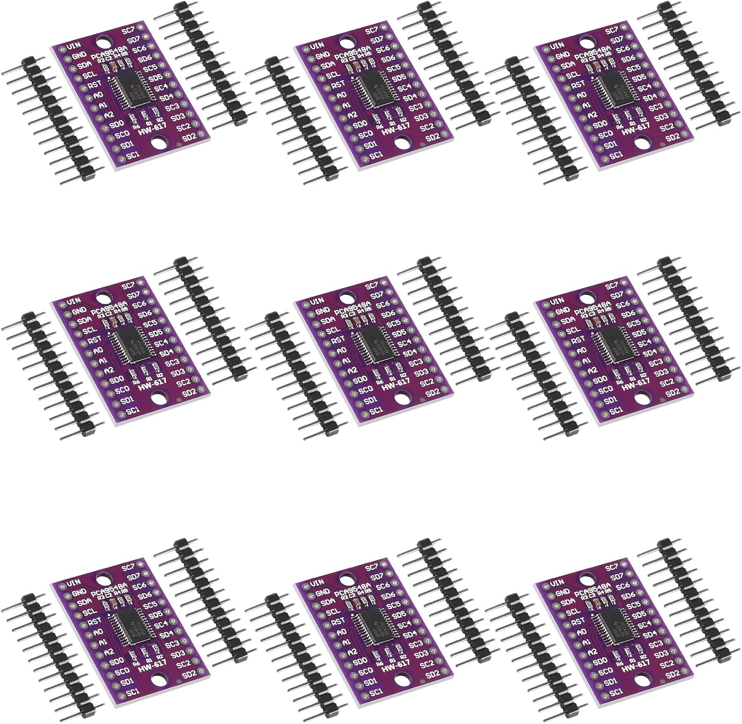 Scheda Multiplexer I2C TCA9548A - 5 Pezzi Per Arduino, Espansione 8 Canali Con Reset - Foto 4
