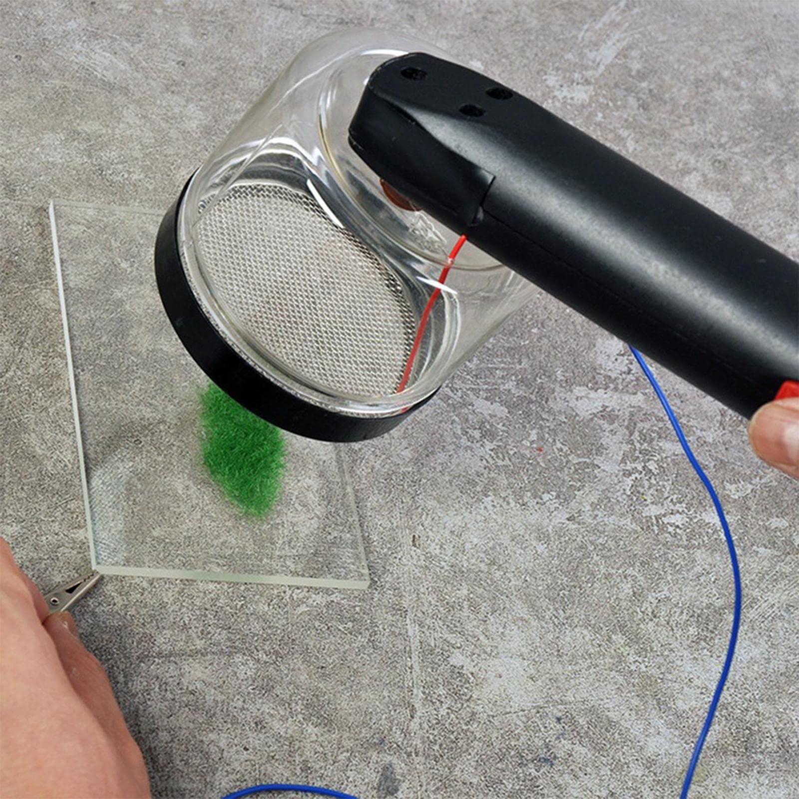 Qianly Aplicador de Césped Cómodo Juego de Bricolaje, Plantilla GJ3015B