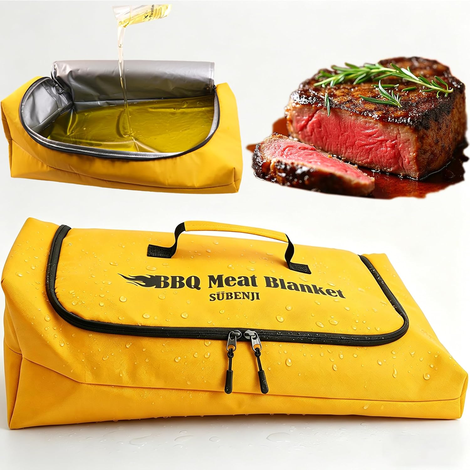 Amazon.com : BBQ Blanket for Resting Meat 21in, 270° Opening Insulated ...