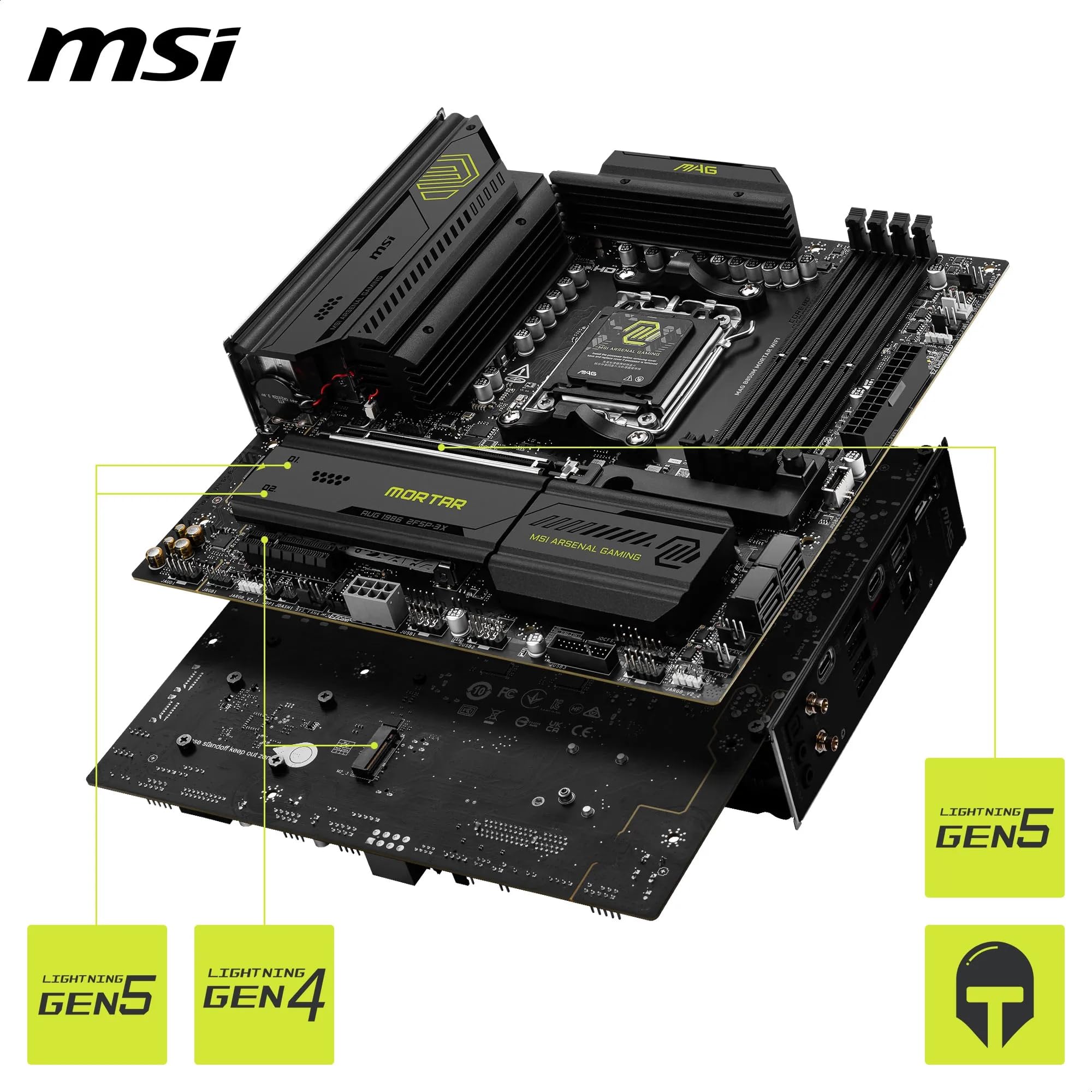 Amazon | MSI MAG B850M MORTAR WIFI Micro-ATXマザーボード MB6758