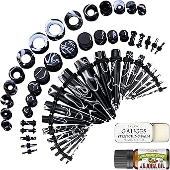 36 Pz/set Calibri Auricolari K Di Allungamento 14-00G In - Foto 9